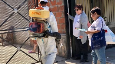 José C Paz: Operativo territorial contra el dengue
